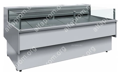 Витрина холодильная Carboma GC110 SP 2,0-2 0011-9006 (статика, с боковинами)