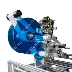 Этикетировщик плоской тары c датером (4 строки по 10 символов, датчик прозрачной этикетки) HL-816