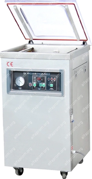 Напольный вакуумный упаковщик DZ-400/2F (нерж.) Напольный вакуумный упаковщик DZ-400/2F (нерж.)