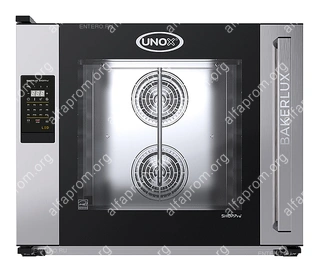 Печь конвекционная UNOX XEFT-06EU-ELRV без сливного отверстия Печь конвекционная UNOX XEFT-06EU-ELRV без сливного отверстия
