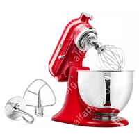 ПЛАНЕТАРНЫЙ МИКСЕР KITCHENAID ARTISAN ЮБИЛЕЙНАЯ СЕРИЯ QUEEN OF HEARTS 4.8 Л, ЧУВСТВЕННЫЙ КРАСНЫЙ, 5KSM180HESD