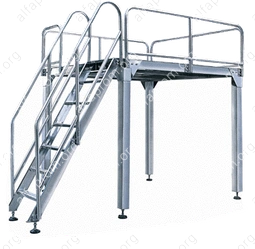 Опорная платформа для обслуживания