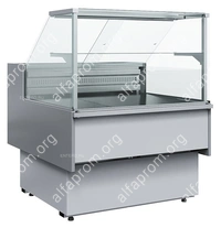 Витрина холодильная Carboma GC110 SM 0,94-1 0011-9006 (статика, с боковинами)