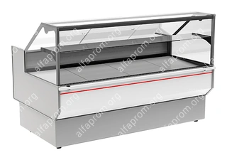 Витрина холодильная Carboma GC95 SV 1,8-1 (ВХСр-1,8 GC95 INOX) (статика) Витрина холодильная Carboma GC95 SV 1,8-1 (ВХСр-1,8 GC95 INOX) (статика)